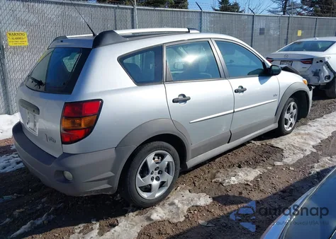 2005 Pontiac Vibe from USA, damaged, VIN 5Y2SL63865Z448895